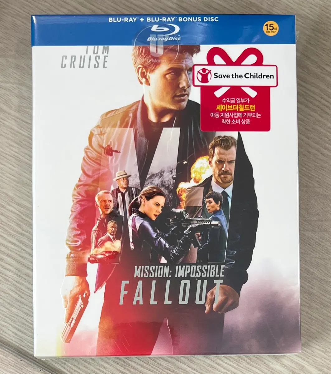 미션 임파서블 폴아웃 블루레이 스틸북 2disc