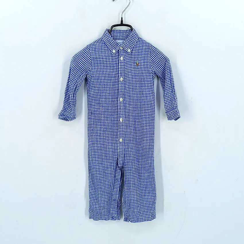 랄프로렌 남유아동 춘하 마혼방 점프수트 블루12M (HU47413)