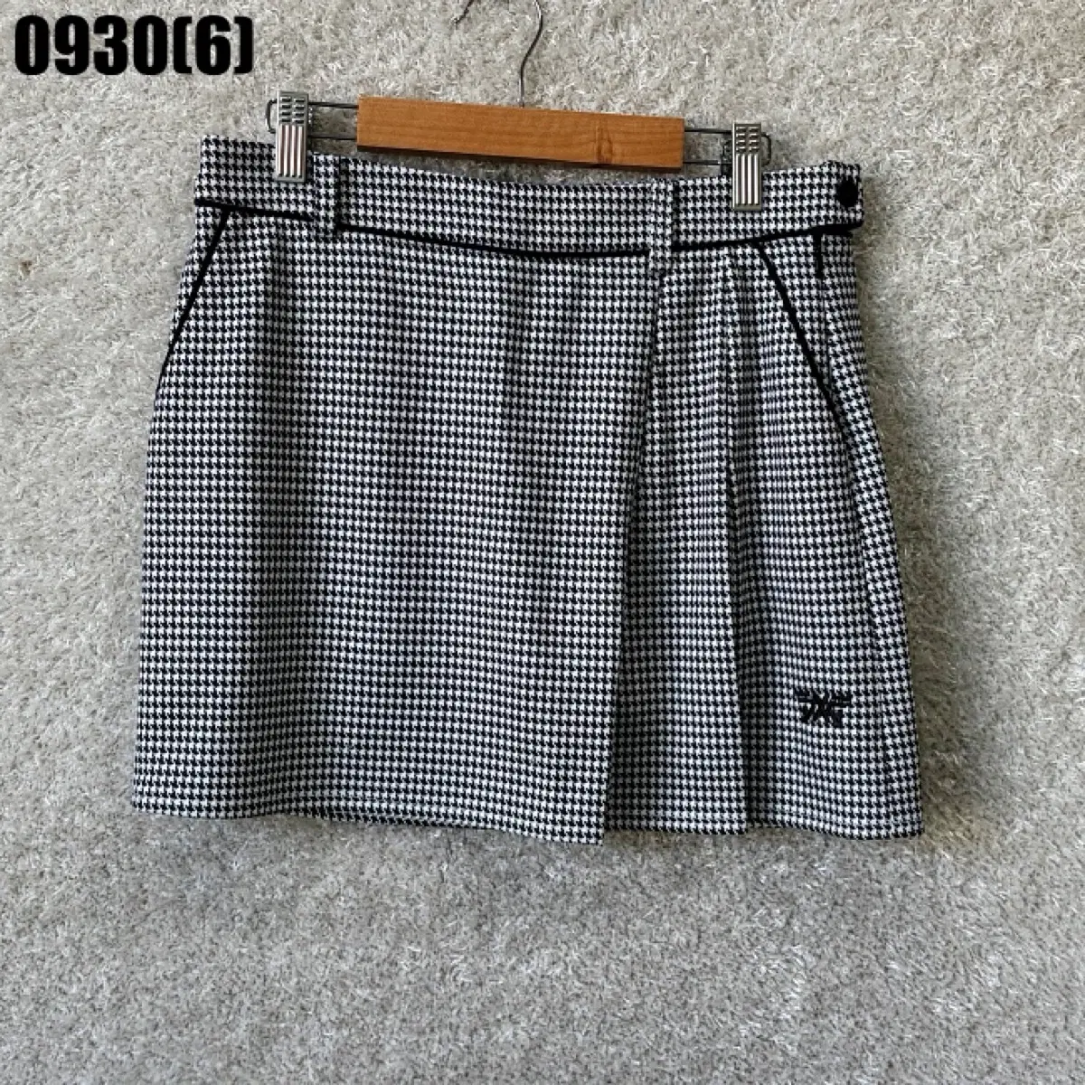 PXG 여성 헤링본 패턴 골프 스커트 093