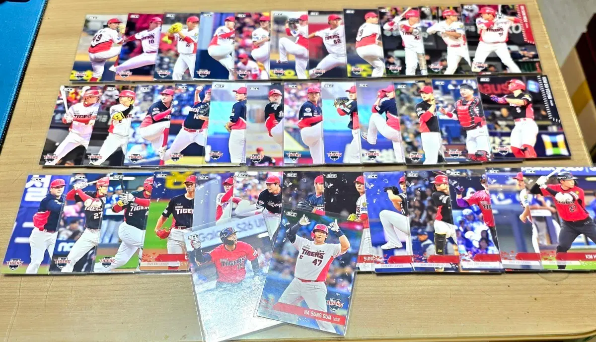 2026 scc kbo 오피셜 기아 베이스 카드들 일괄 판매합니다.