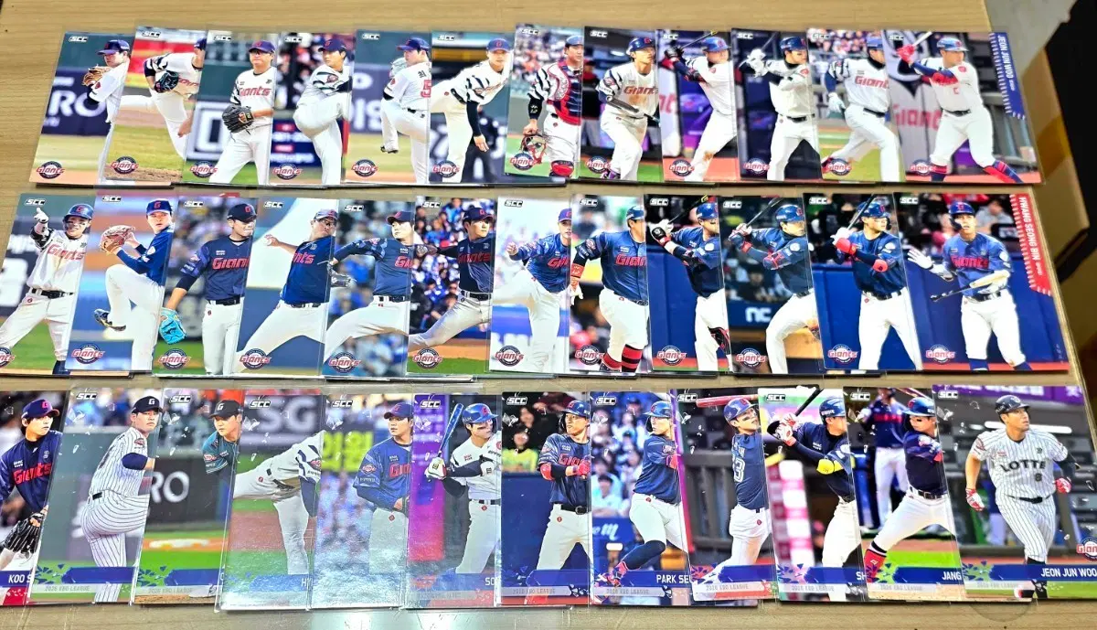 2026 scc kbo 오피셜 롯데 베이스 카드들 일괄 판매합니다.