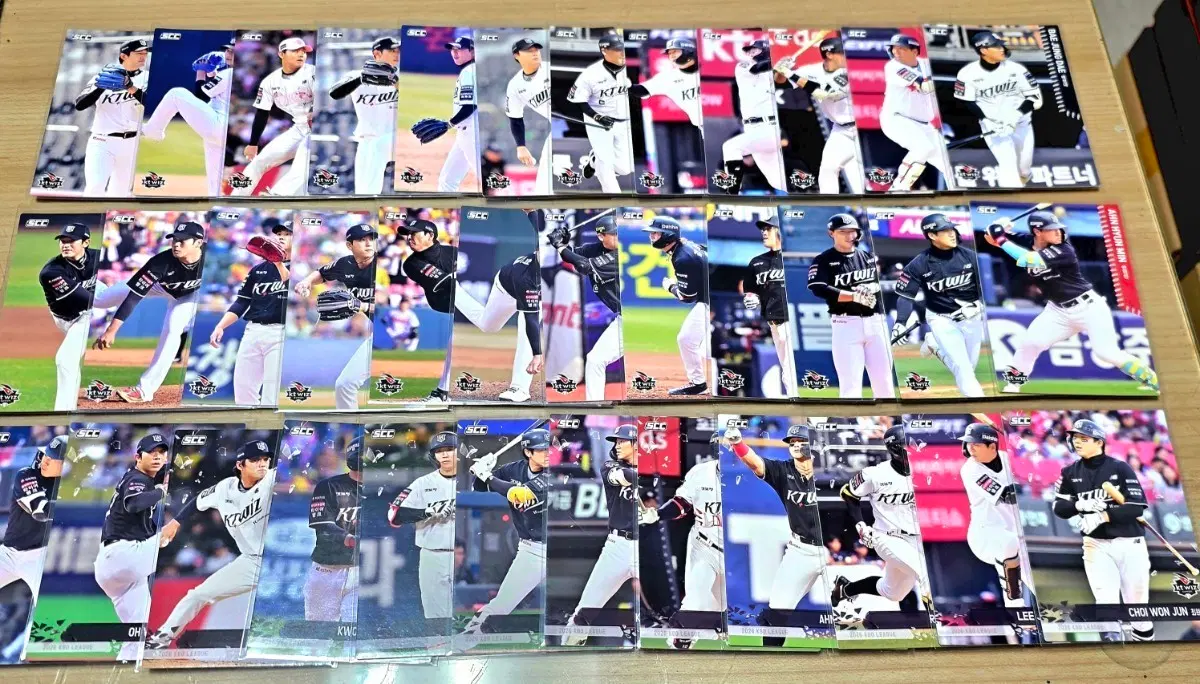2026 scc kbo 오피셜 KT 베이스 카드들 일괄 판매합니다.