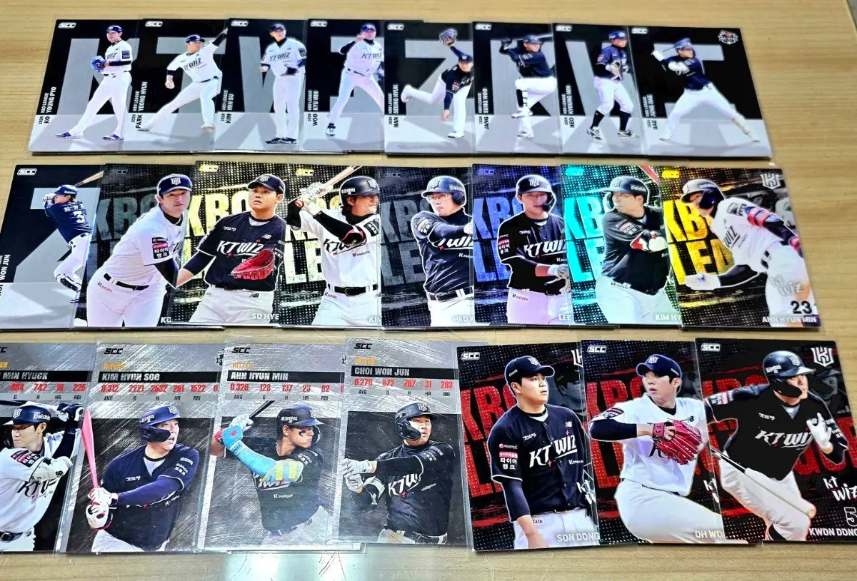 2026 scc kbo 오피셜 KT 인서트 카드들 일괄 판매합니다.