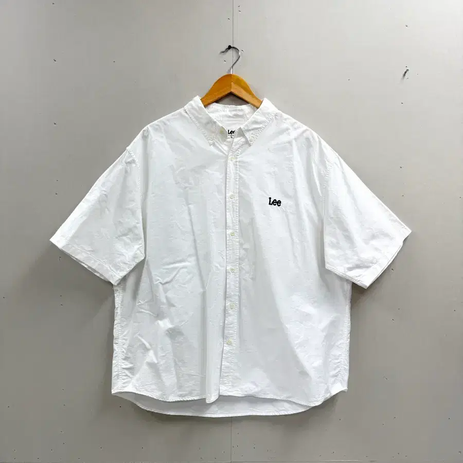 남성 XL / lee 리 반팔 남방 셔츠 화이트