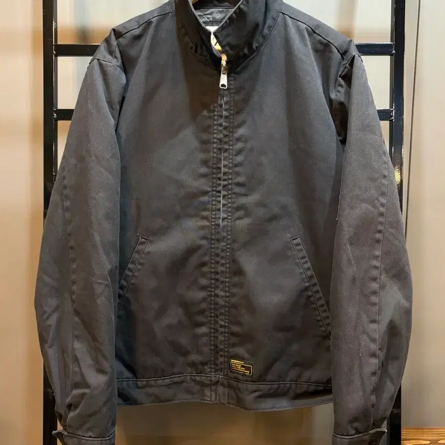 [XL] 자라 ZARA 트윌 하이넥 워크 자켓 블루종 3.9