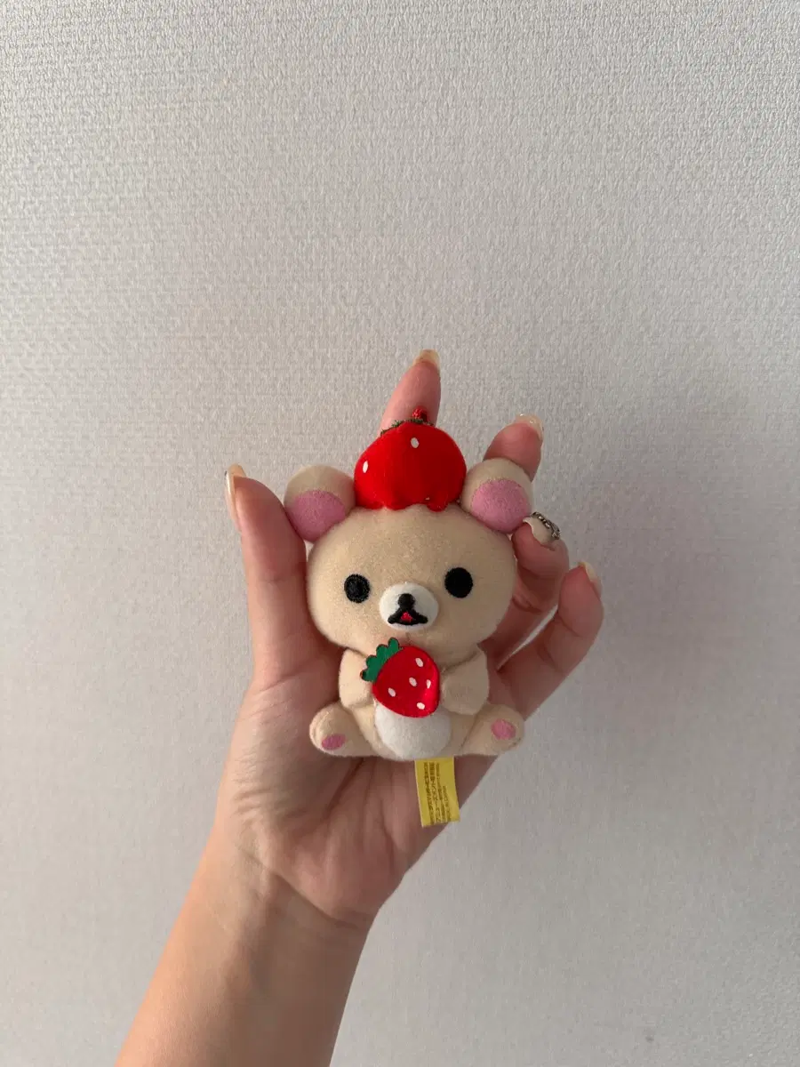 코리락쿠마 딸기 인형