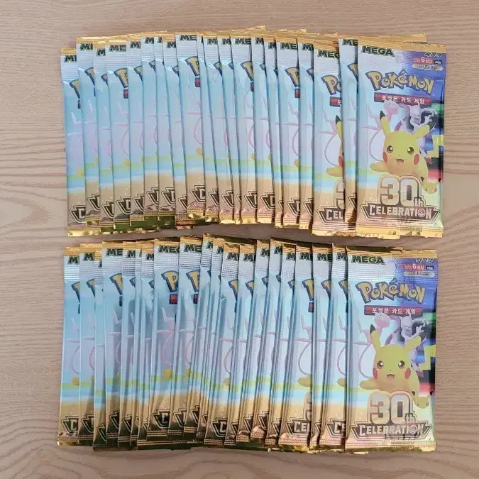 포켓몬 카드 30주년 기념팩 40팩
