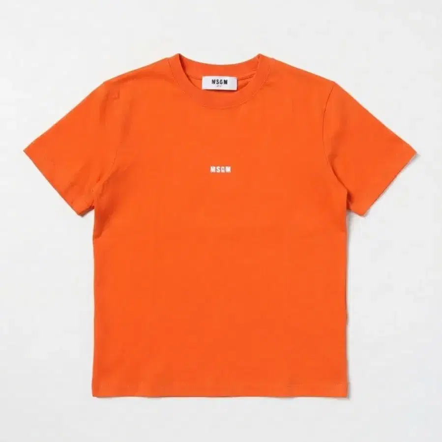 MSGM 미니 로고 반팔 티셔츠 S