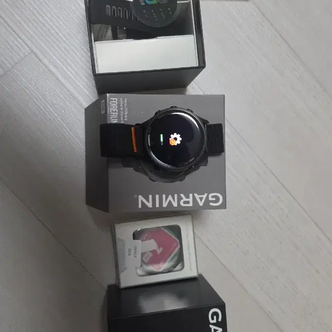 가민 포러너 970 블랙 풀박스 (추가 스트랩 포함)