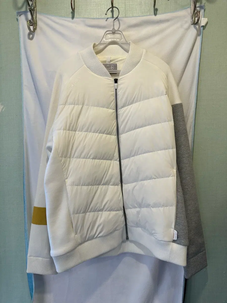 2XL) HONMA GOLF 혼마 골프 배색 하이브리드 다운 점퍼