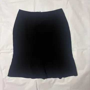 LOUBEN PETITE 블랙 타이트 스커트 무릎 기장 여성용