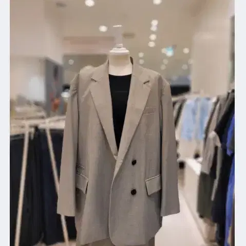스튜디오 톰보이 오버핏 테일러드 자켓 정품
