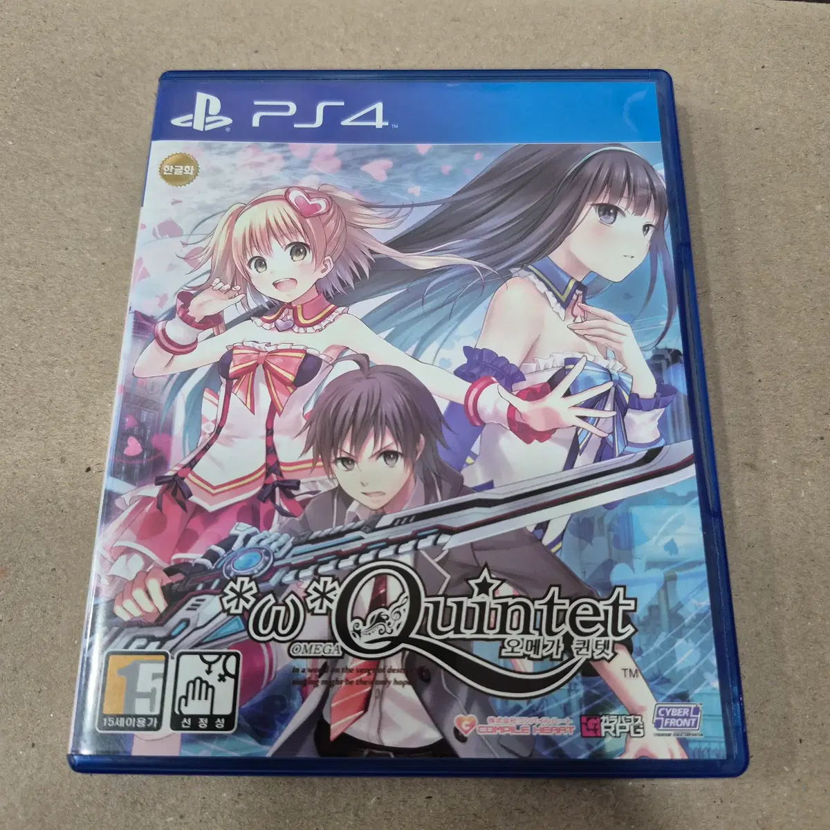 [한글/중고] PS4 오메가 퀸텟/rpg 롤플레잉 컴파일하트