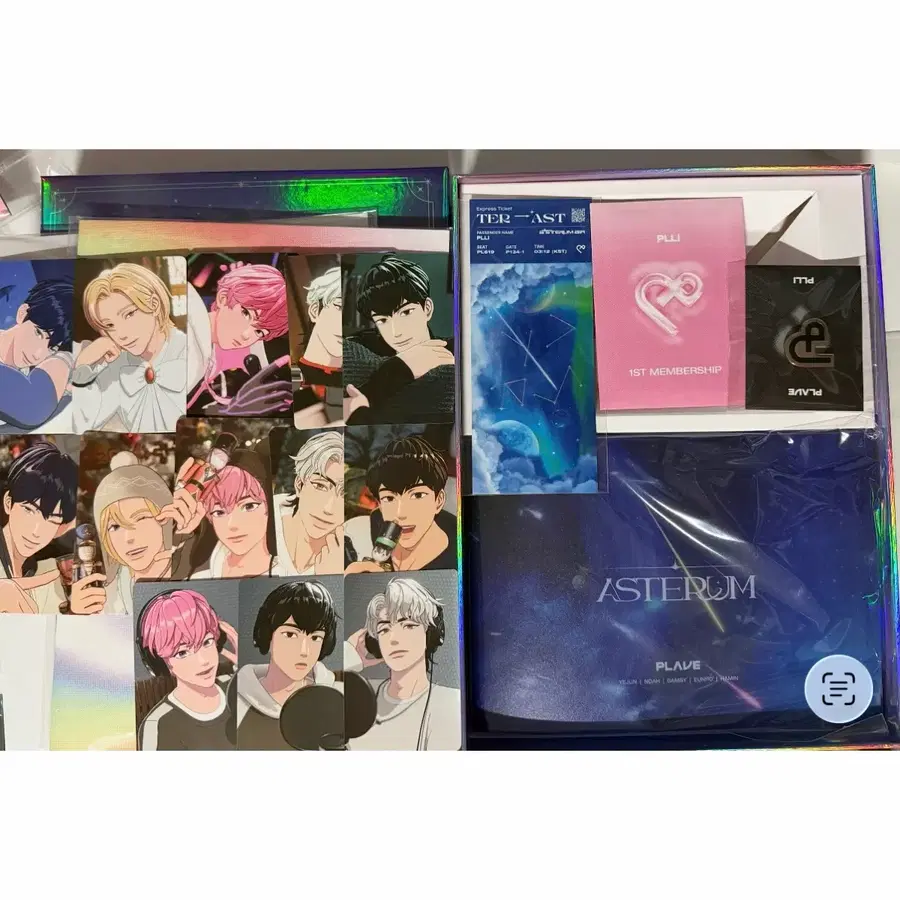 플레이브 플리 1기 멤버십 키트 양도 박스포함