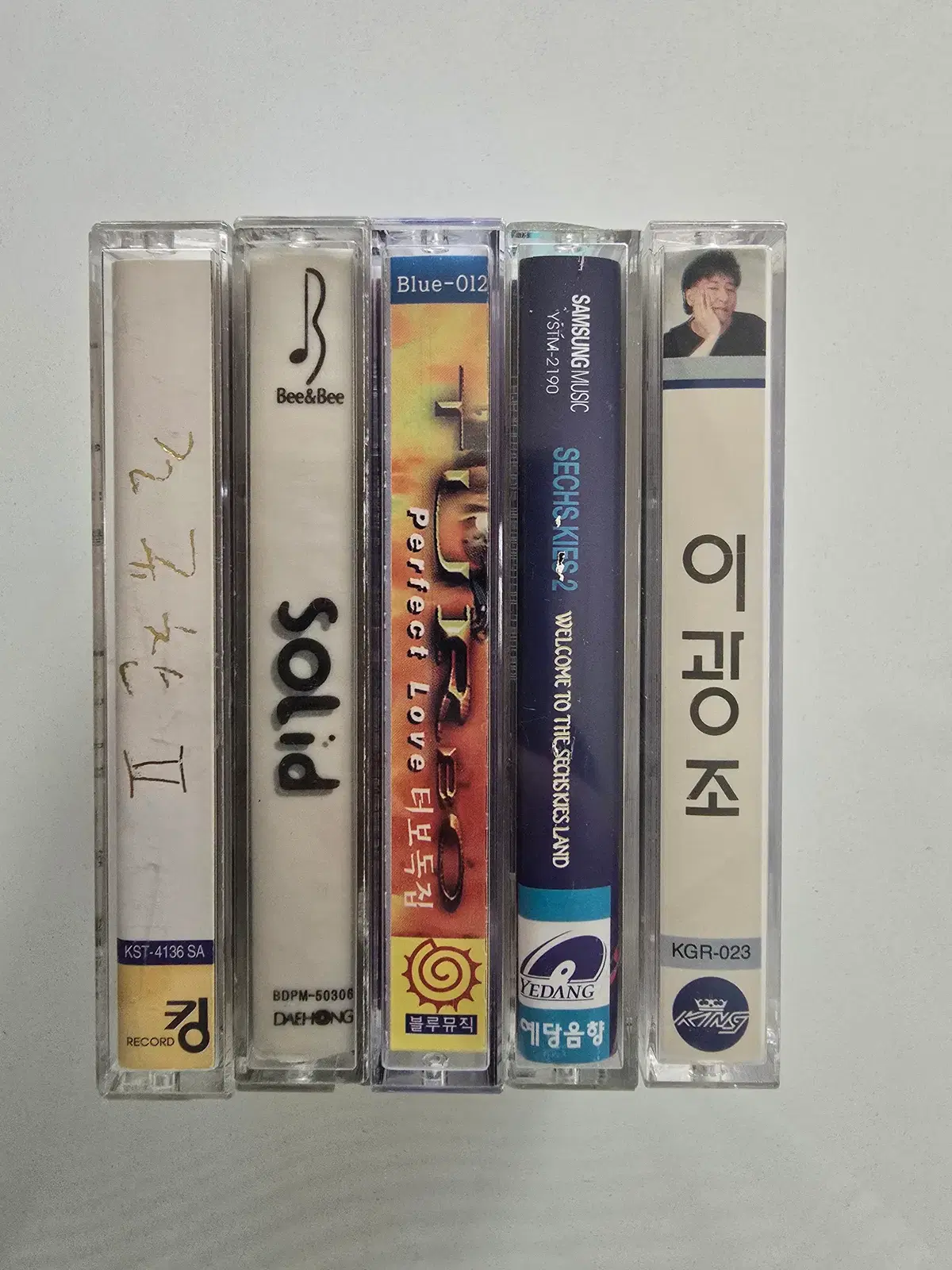 144 개봉 카세트테이프 일괄판매 - 육각수, 솔리드, 터보, 젝스키스, 이광조