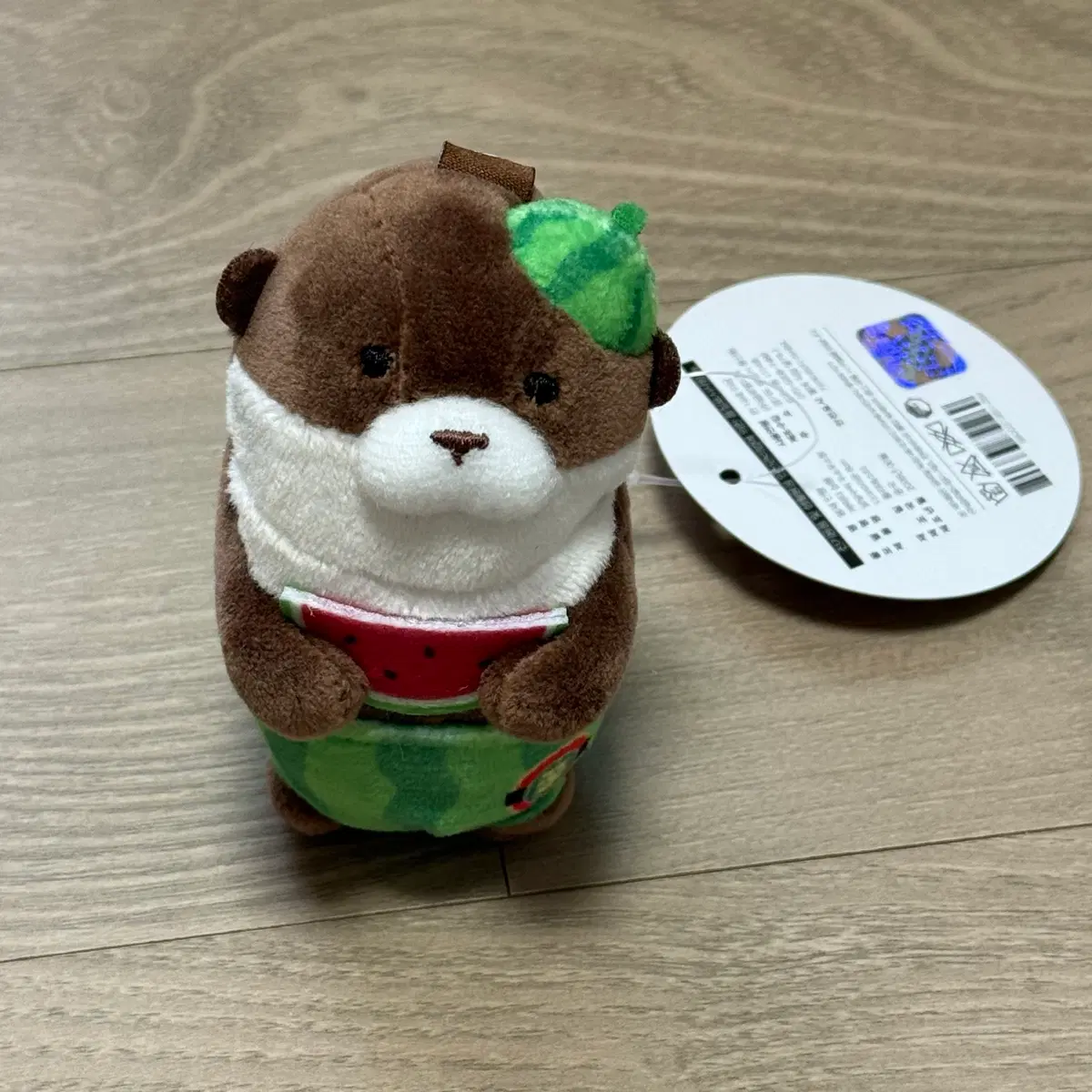 우소우소짱 달달수박 인형 키링