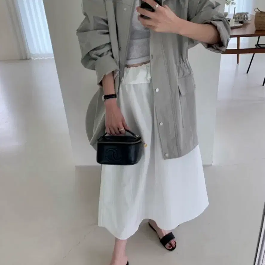 오버핏 야상자켓