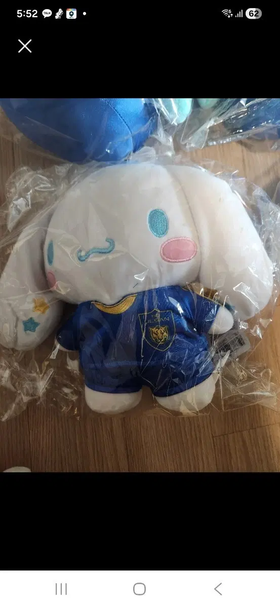 산리오 시나모롤 k리그 울산현대 인형