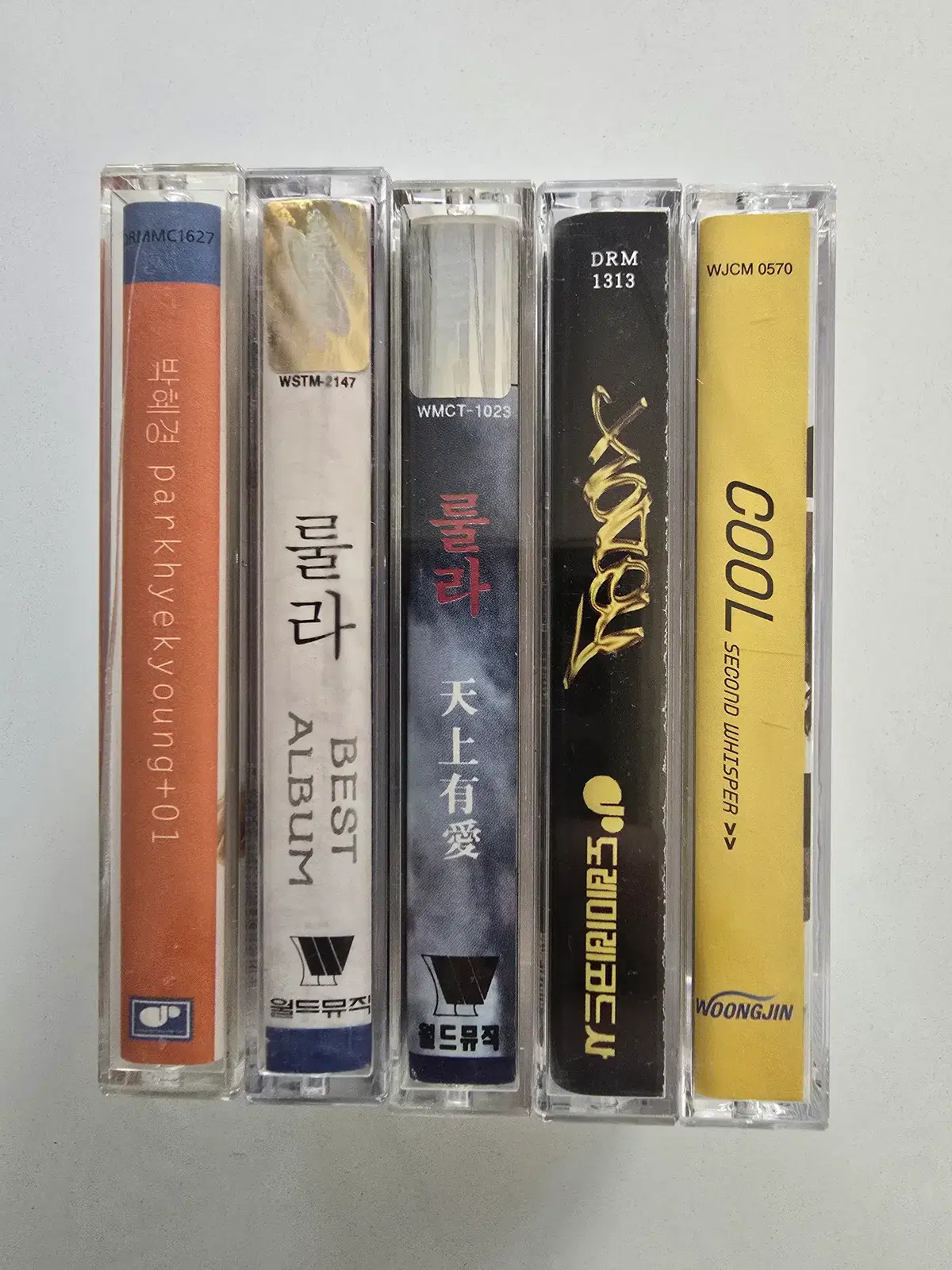 152 개봉 카세트테이프 일괄판매 - 박혜경, 룰라(베스트), 룰라(5집), 허니, 쿨