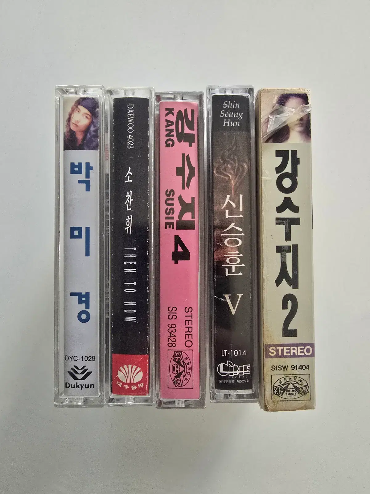 153 개봉 카세트테이프 일괄판매 - 박미경, 소찬휘, 강수지(4집), 신승훈, 강수지(2집)
