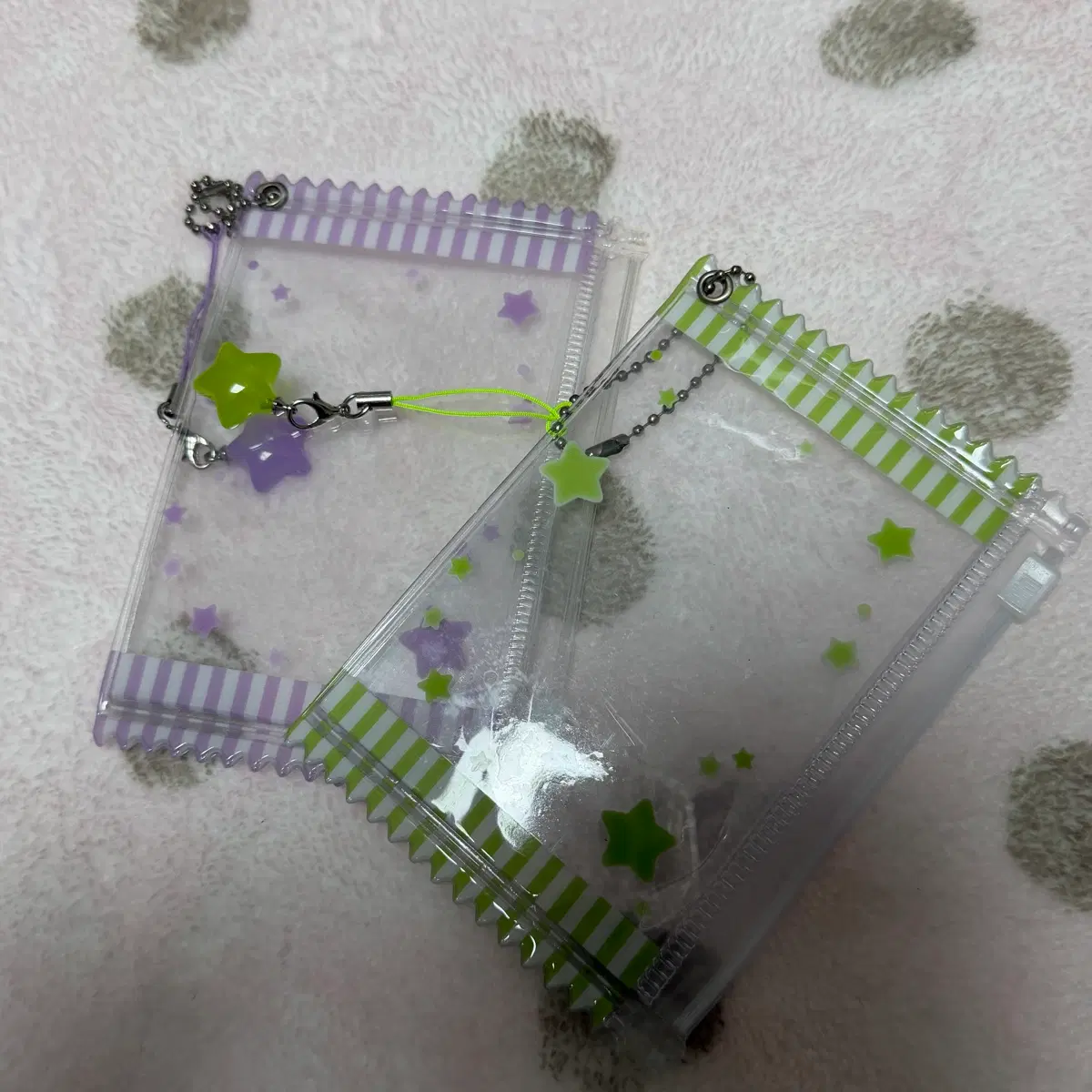 아이돌 별 포카홀더 포카파우치 키링