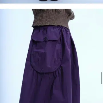 coyseio big pocket shirring skirt | 미디 스커트 | 번개장터 중고거래