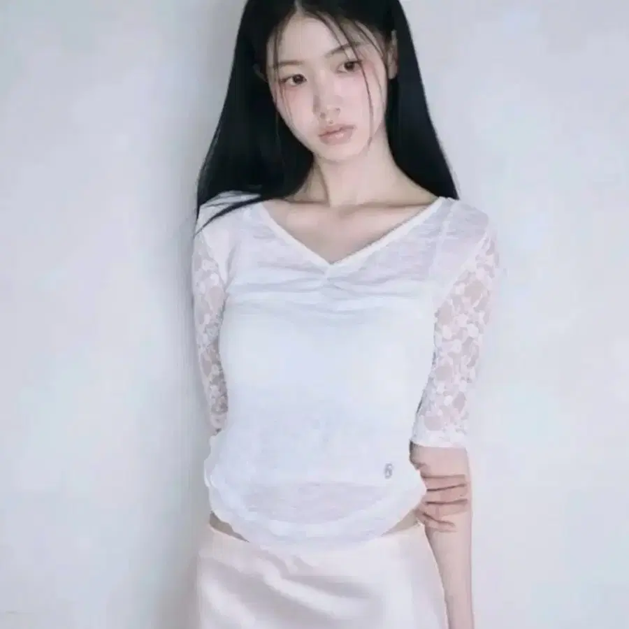 레이즈미야 사나 레이스 셔링 탑