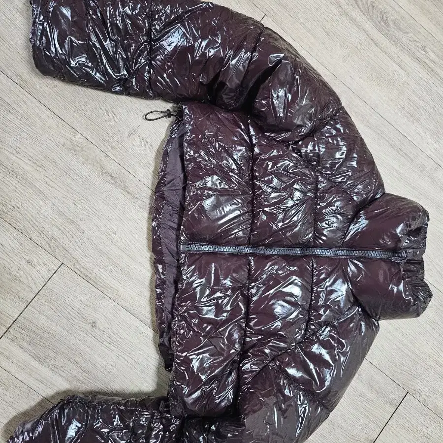 ZARA 자라 글리터 패딩 크롭 점퍼 XS