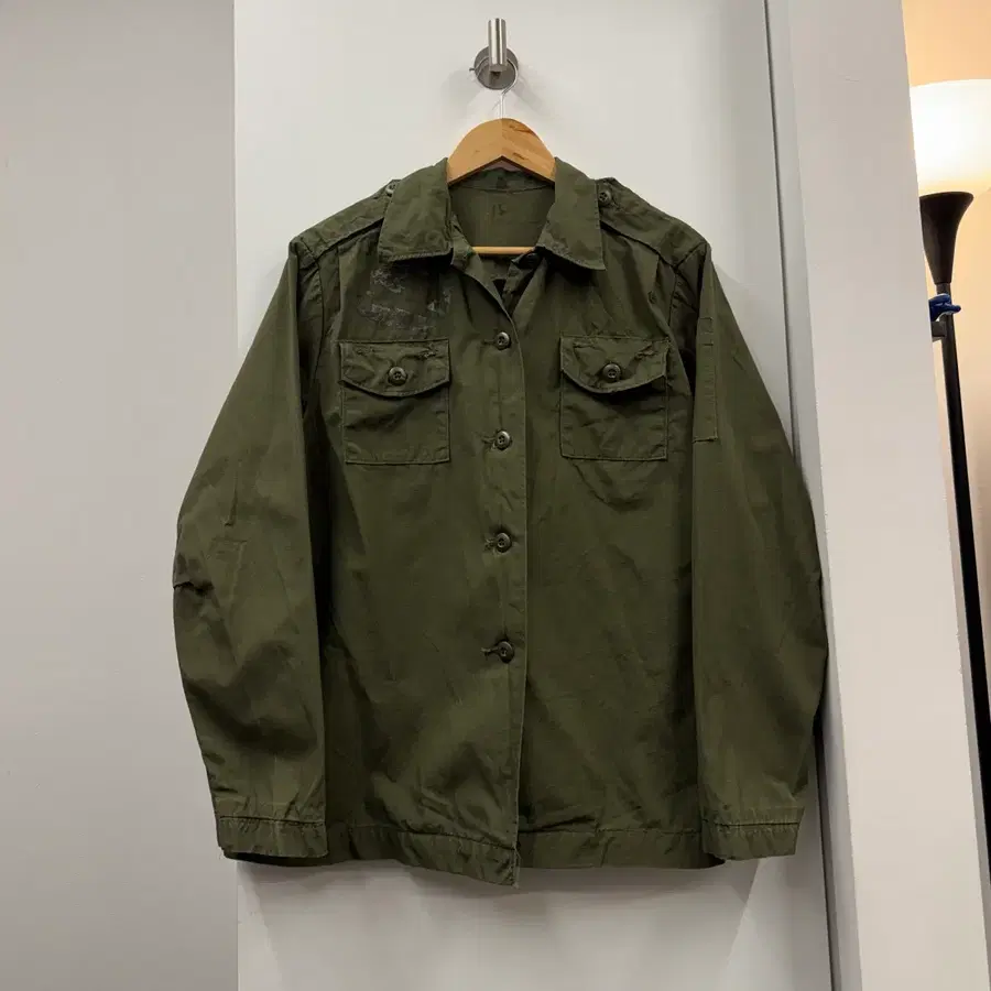 [M] 70s US Army 미군 우먼스 OG-107 유틸리티 셔츠