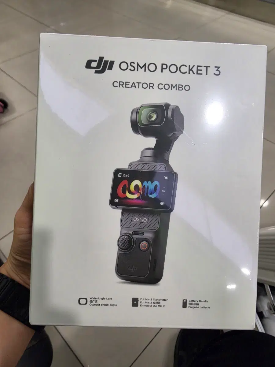 (미개봉) DJI 오즈모 포켓3 크리에이터 콤보 새상품