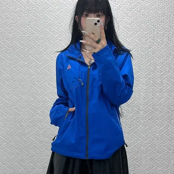 나이키 ACG 올드스쿨 레트로 Y2K 비비드 바람막이 자켓 M C15190