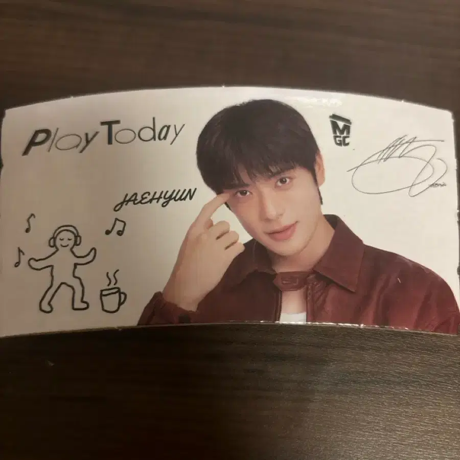 엔시티 127 메가커피 컵홀더 재현