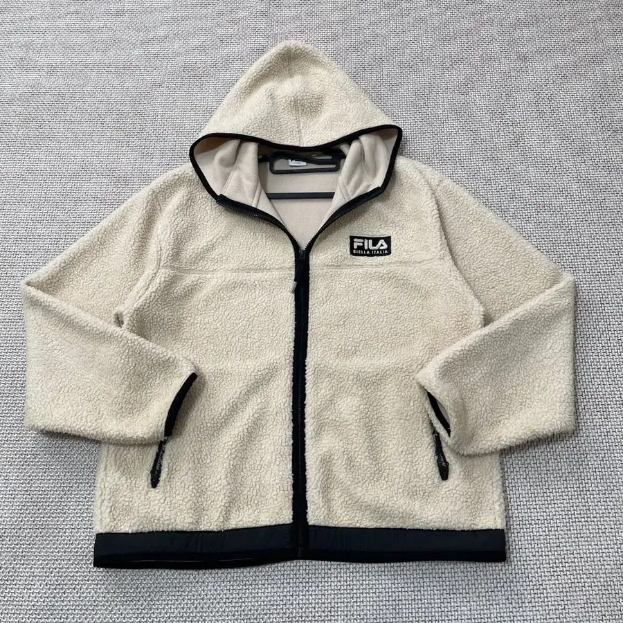 XL 휠라 후리스 후디 자켓 B.5887