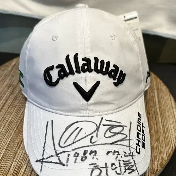 캘러웨이 골프모자 (허인회 프로 친필 싸인)