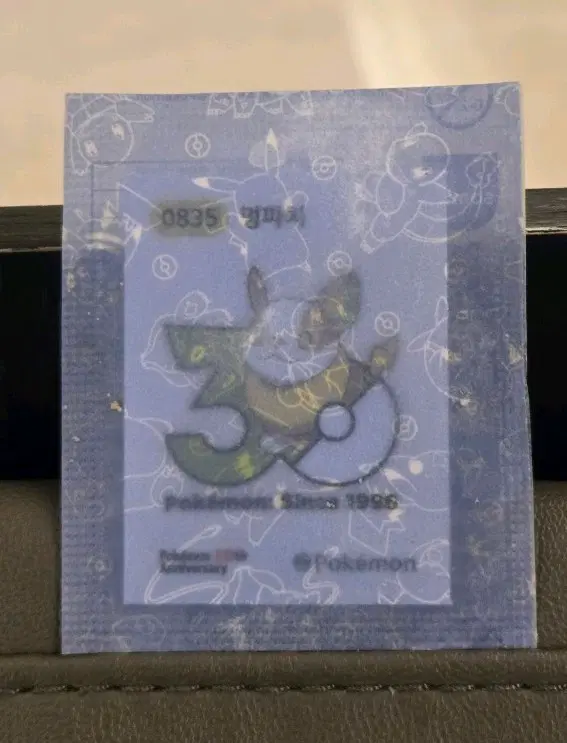 30주년 멍파치 띠부씰
