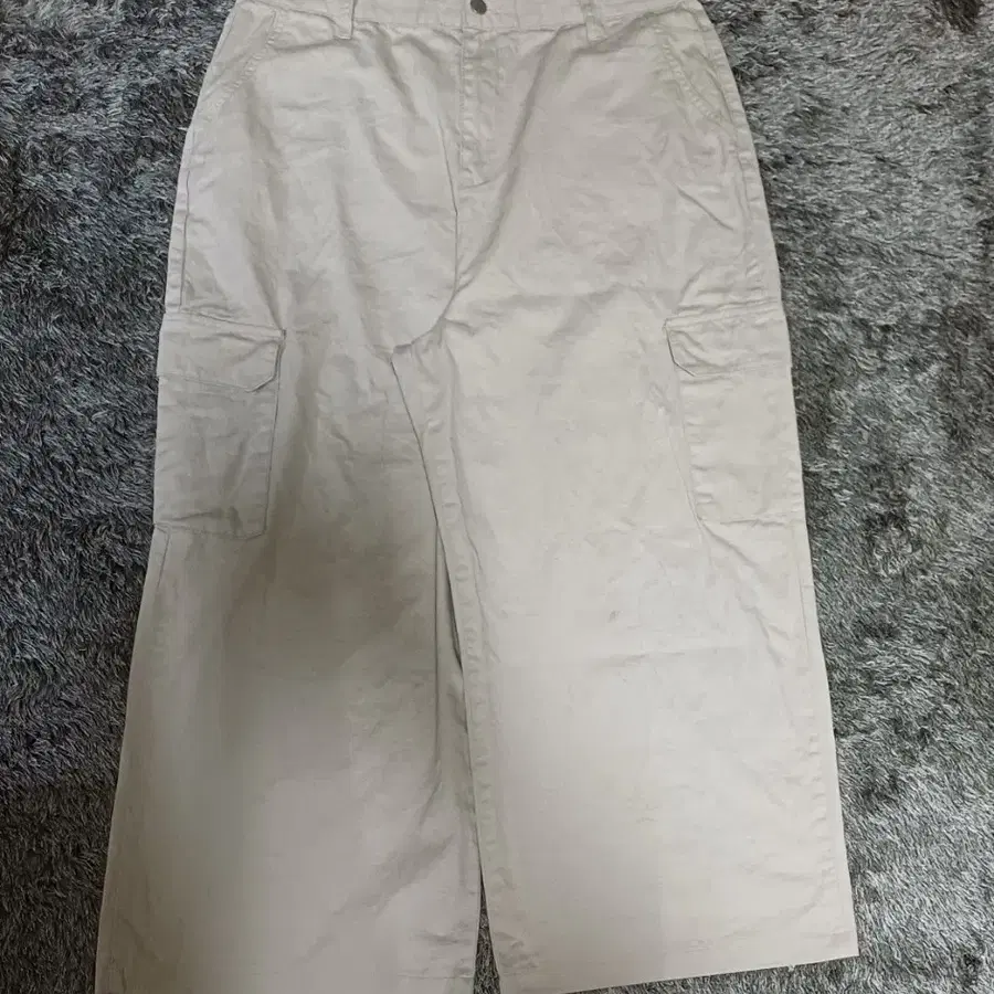 느낌표 카고 와이드 일자 면바지 3XL 공용