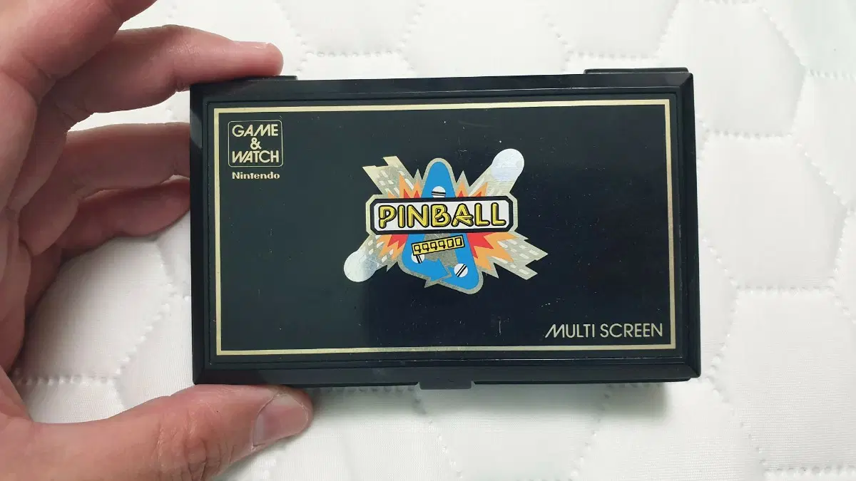 닌텐도 게임앤워치 멀티스크린 핀볼. 닌텐도 게임 & 워치 핀볼(Pinball, PB-59)