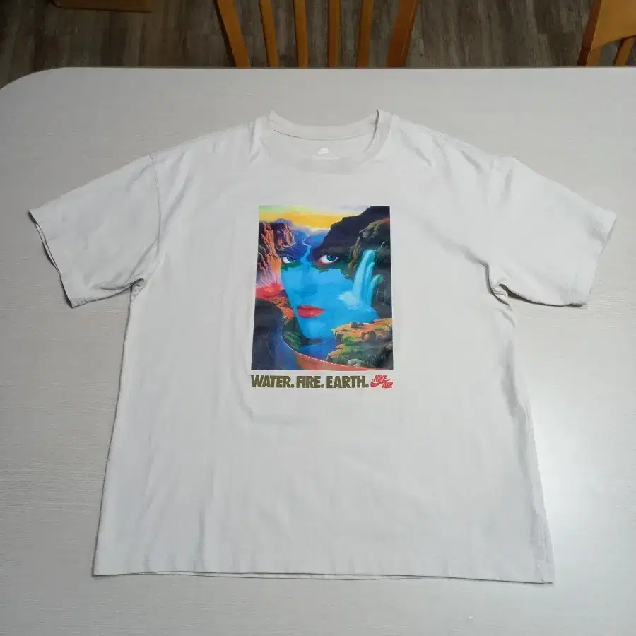 XL105 NIKE Loose Fit 프린팅 반팔티셔츠 XL-504