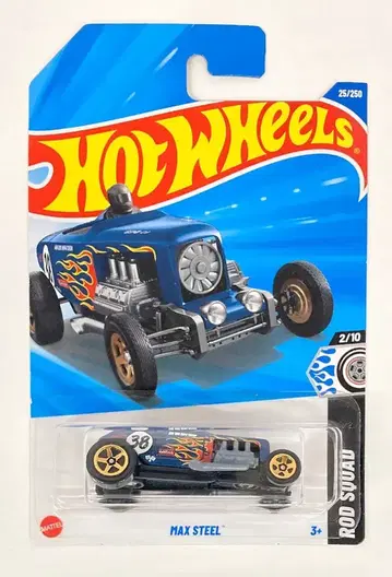 MATTEL ROD SQUAD 2/10 HOT WHEELS MAX STEEL 25/250