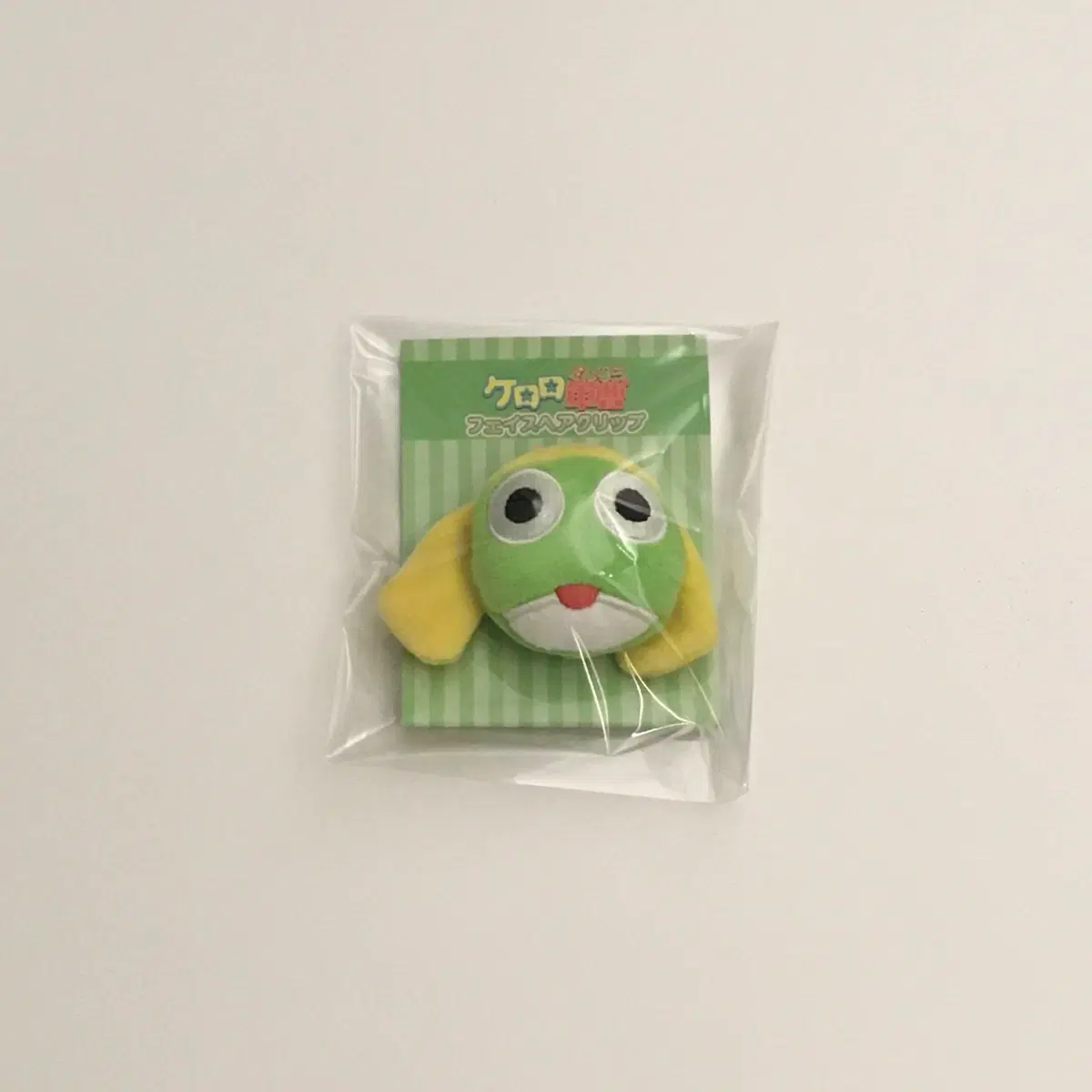 개구리 중사 케로로 무뉴구루미 마스코트 인형 헤어핀 머리핀 집게 케로로