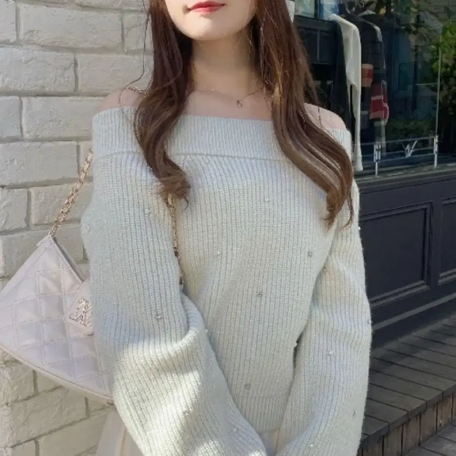 INGNI 잉그니 오프숄더 니트 갸루 걸리 스나계 리즈리사 앙크루즈 세실맥비 트랄라라 피움 그레일 GRL