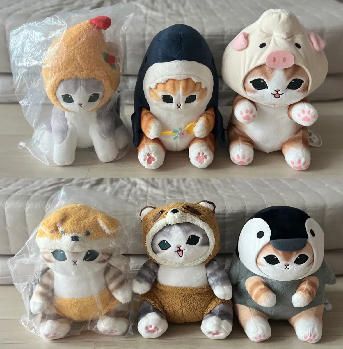 모프샌드 모후샌드 고양이 이치방쿠지 제일복권 B상 라스트원상 BIG중형 봉제인형