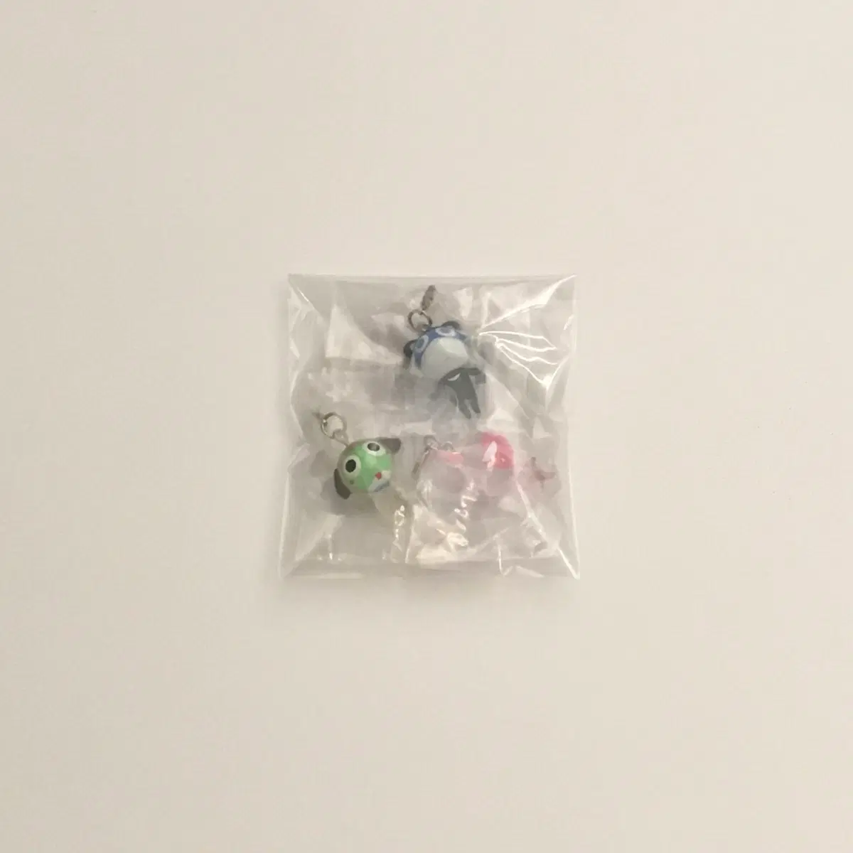 개구리 중사 케로로 동물 메지루시 피규어 키링 가챠 케로로 기로로 도로로 세트