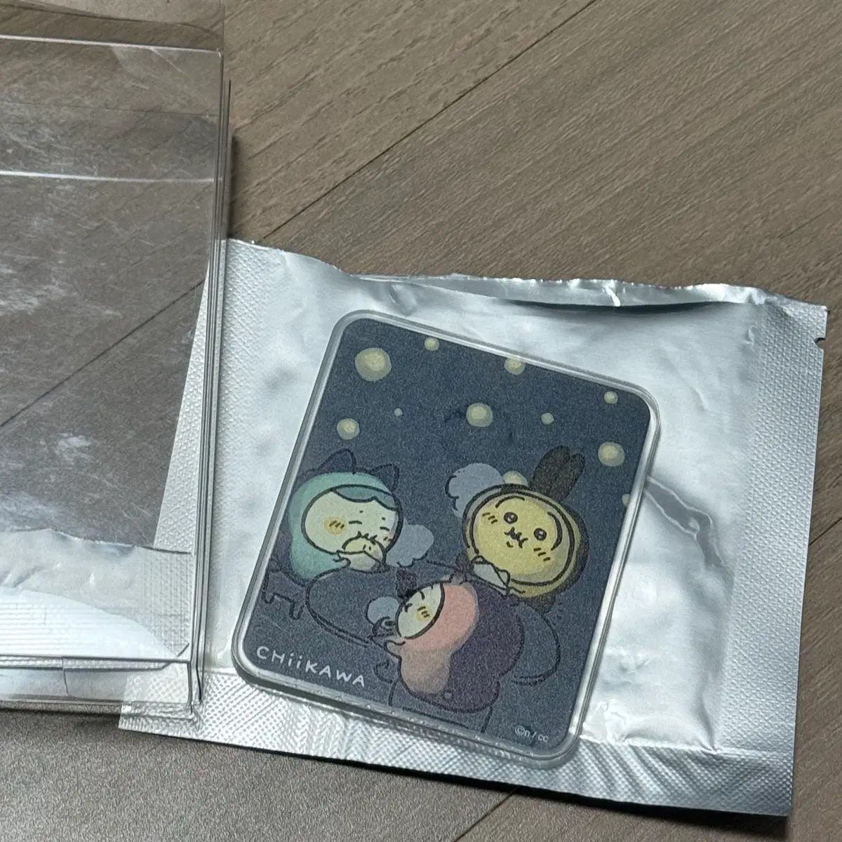먼작귀 아크릴 마그넷 가챠 차이카와