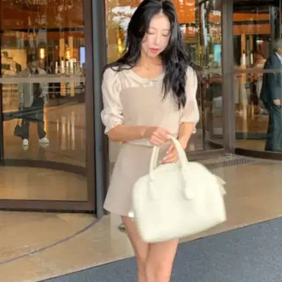 (새상품 택ㅇ) 시예 뮤 세트 베이지 S