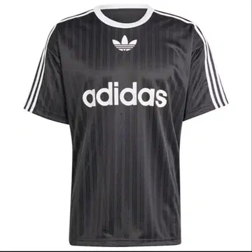 adidas 오리지널 유니폼 블랙 T셔츠