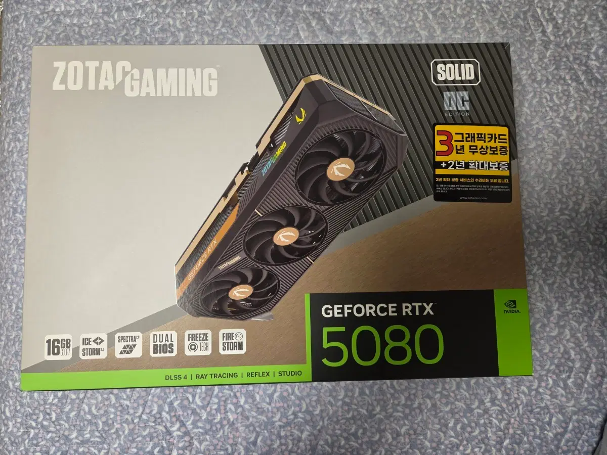 조텍 게이밍 RTX 5080 그래픽카드