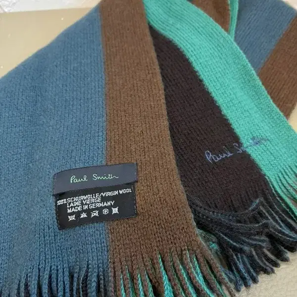 폴스미스 버진울 머플러 Made in GERMANY