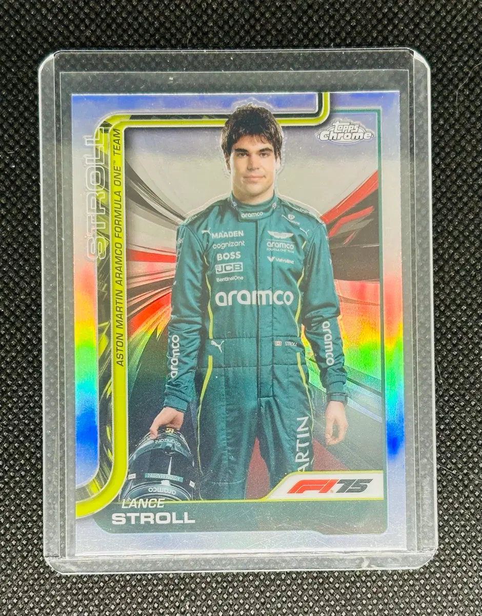 2025 F1 탑스 크롬 랜스 스트롤 리플렉터 카드