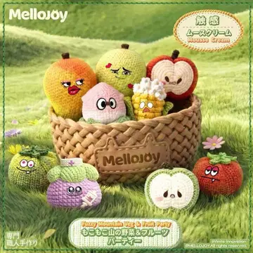 [새상품] Mellojoy 메로조이 복슬복슬 산 천연 녹는 딸기 2개 세트